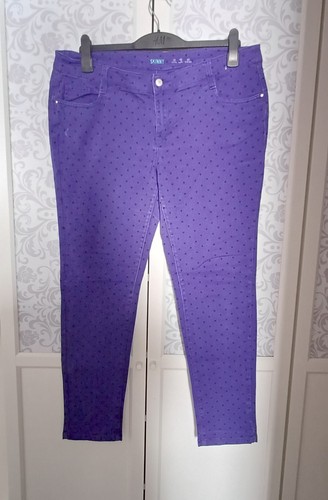 Primark skinny jeans blau lila - primark, blau/lila