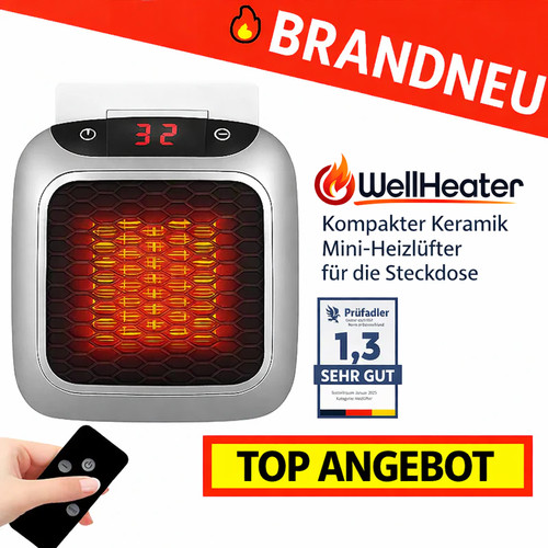 Wellheater heizlüfter mini - wellheater™,