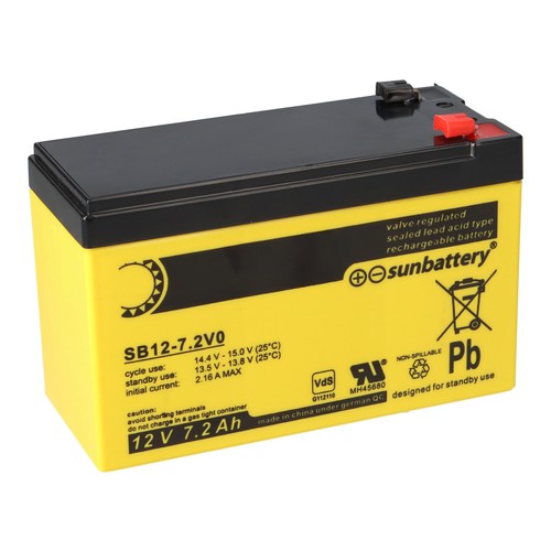Sun battery sb12 2v0 agm - sun,