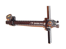 NEUWARE  Shibuya Dual Click Visier für Recurve Bogen rechtshand schwarz bewährt.