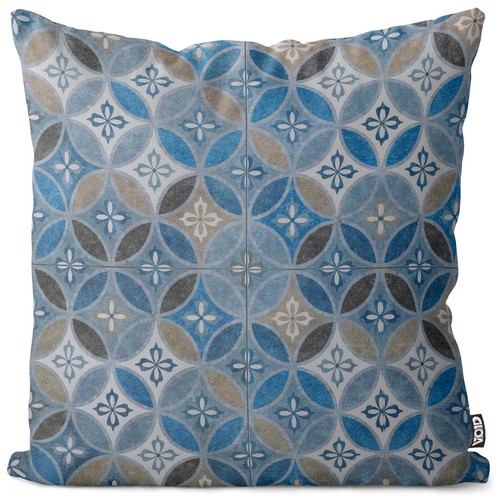 Anthrazit blau ornamente - anthrazit,