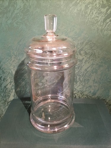 Antikes bonbonglas deckelglas - antikes, bonbonglas,