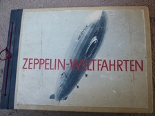 Zigaretten Bilderalbum Zeppelin-Weltfahrten - Vom ersten Luftschiff 1899