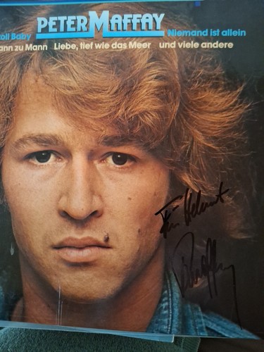 Peter maffay autogramm - maffay,