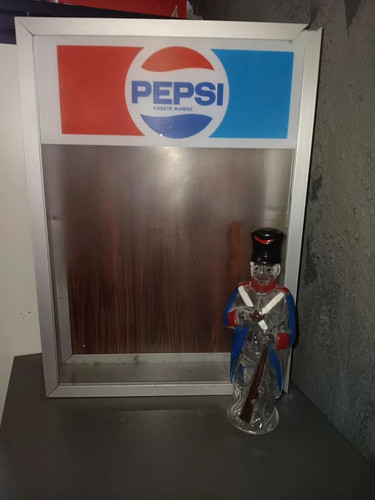 Vintage pepsi reklamekasten - pepsi,