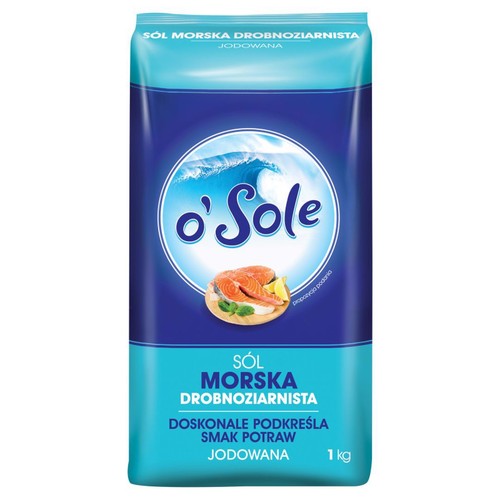 Sole feinkörniges jodiertes - o'sole,