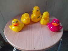 Badeenten SET aus Plastik/