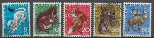 Briefmarkensatz schweiz - briefmarkensatz,