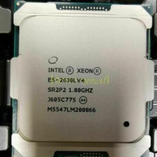1PC Intel Xeon E5-2630L V4 10-Core 1.8GHz SR2P2 LGA 2011 Processor CPU USED