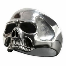 Totenkopf Ring 925 Silber