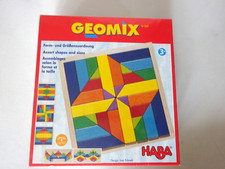 Haba Geomix Neu OVP eingeschweißt selten Holz Bausteine