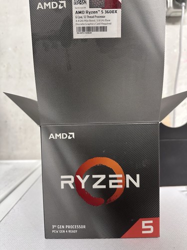 Amd ryzen 3600x core cpu - 3600x,