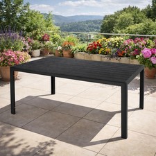 XL Gartentisch Aluminium