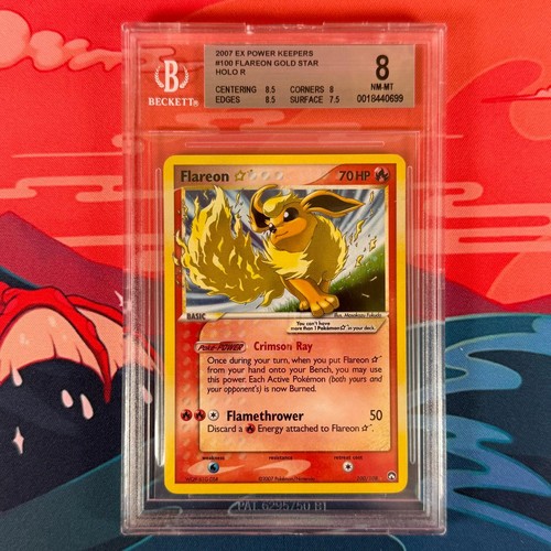 Bgs flareon gold star holo - holo, r