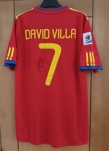 David villa spanien home wm - spanien,