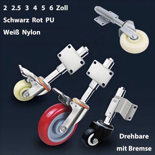 Zoll tor stützrad - 2/3/4/5,