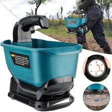 Akku-Streuer für Grassamen und Dünger für Makita 18-V-Akku für Rasen und Garten
