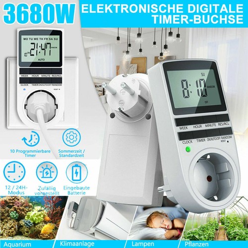 Zeitschaltuhr steckdose timer - steckdose,