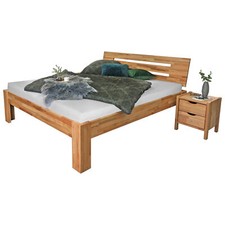 Bett Massivholzbett Bettgestell Buche massiv Natur geölt
