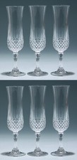 6 Cristal d`Arques Sektgläser