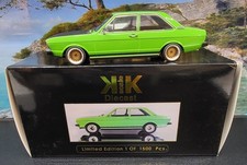 1:18 KK Scale Audi 80 GTE 1976 Grün BBS Rennsportfelgen OVP