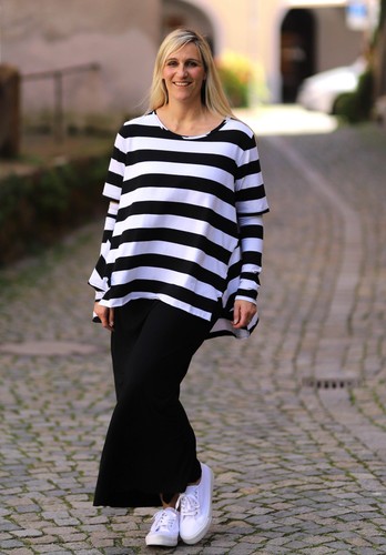 Akh langer lagenlook shirt - -,