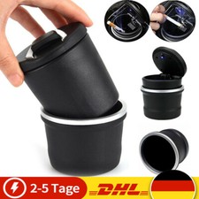 2x Aschenbecher Auto LED