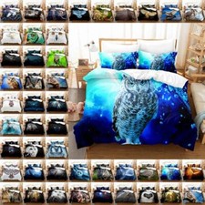 Verschiedene Eulen Bettwäsche