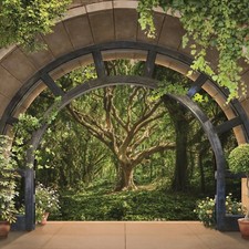 FENSTERBLICK 3D Fototapete