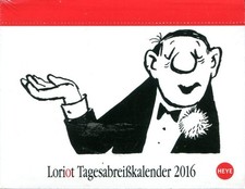 Loriot Tagesabreißkalender 2016 - Sammlerstück ovp rar