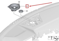 BMW 3er G20, G28 Dashboard Sound Lautsprecher 2622468 65132622468 NEU ORIGINAL