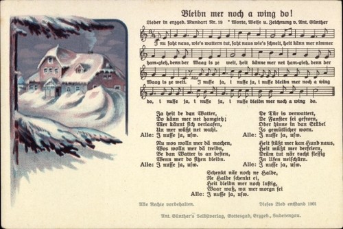 Lied günther anton - günther,,