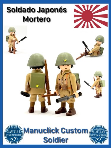 Playmobil custom ww2 - custom, soldat