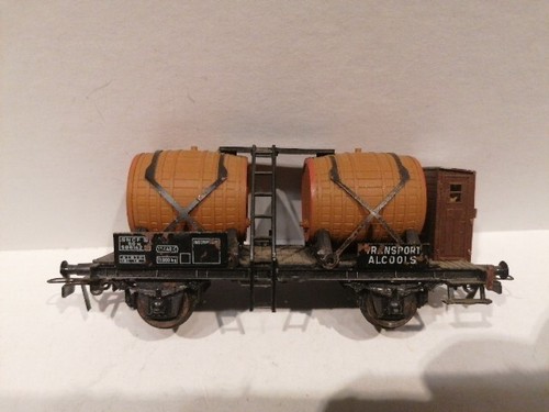 Güterflachwagen mit - h0,