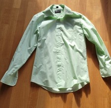 Herrenhemd Von Travelmaster, Langarm, Farbe Hellgrün, Neuwertig, Größe 37 / 38