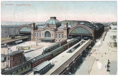 Alte dresden bahnhof - alte, dresden,