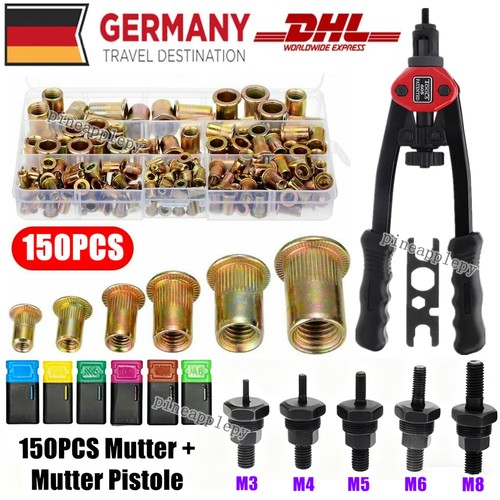 150 stück nietmutternzange - stück,