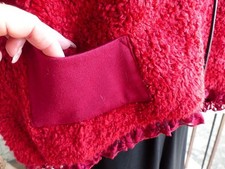 5597 She's Crazy Sweatshirt, Größe: 1 ca: M/L/XL Rot