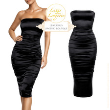 SATIN DE LUXE DRESS by Woford