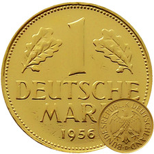 1 DM 1956 deutsche Mark 24