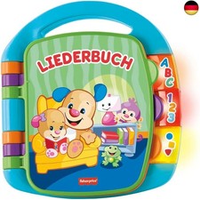 Fisher-Price Lernspaß, Liederbuch, Baby Musik Buch, Musikspielzeug für Babys, E