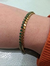 Emerald Bracelet Ladies 750