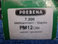 Prebena Heftklammern PM 12 CNK 7200 Stück