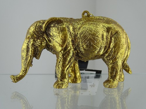 Hänger elefant bruchfest - elefant, gold