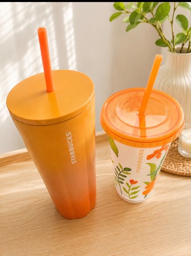 Starbucks peach tricolore - peach,