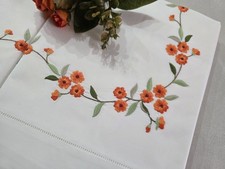 Besticktes Bettwäsche Set aus