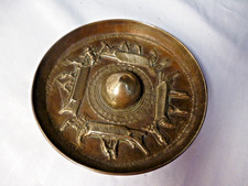 Omphalosschale massive Bronze Museumsreplik die Irrfahrt des Odysseus