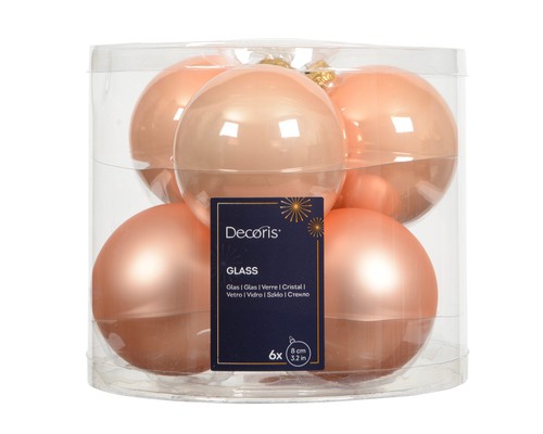 Weihnachtskugeln glas 8cm - weihnachtskugeln,