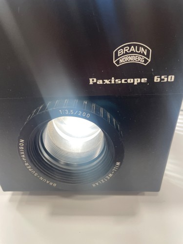Braun paxiscope 650 papier - braun,