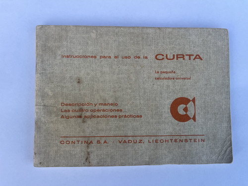 Original curta taschenrechner - curta,